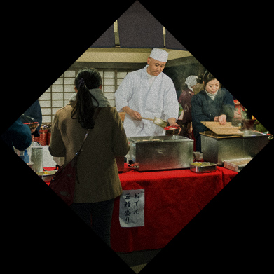 For first-time guests, here is a gallery of the first Uzumasa Edo Sakaba, held in autumn 2014.