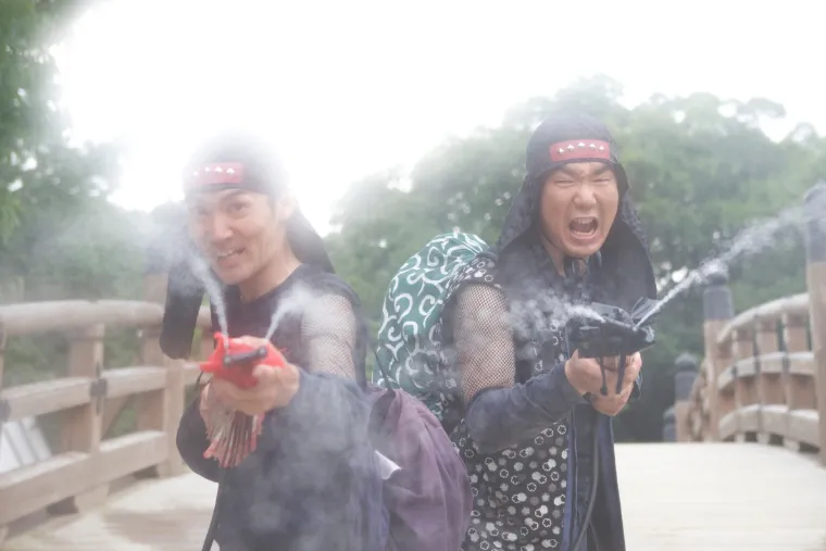 イマーシブショー「水かけ忍者隊」