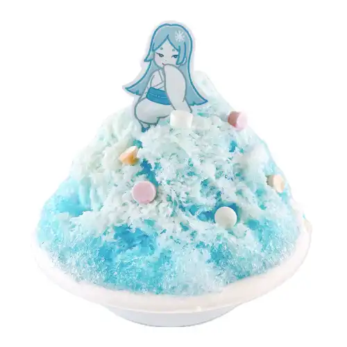 雪女のかき氷